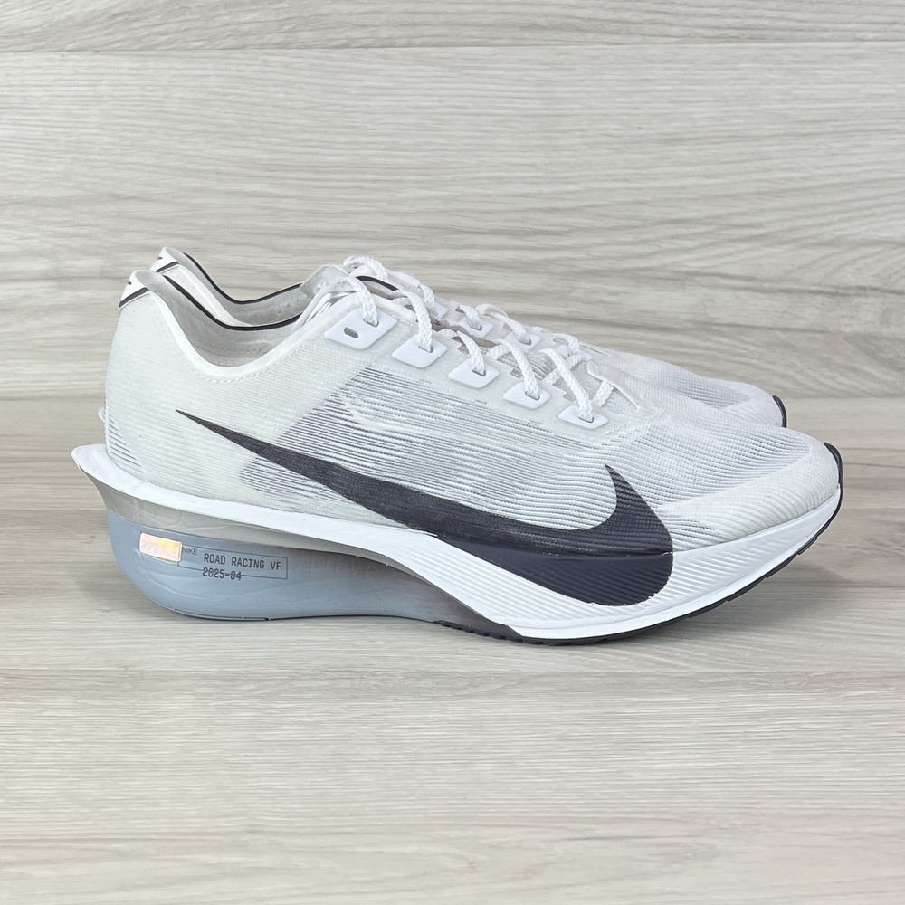 Men's 11 - Nike Zoomx Vaporfly Next%4 White Gridiron Obsidian Mist HF6414-100 - Picture 3 of 10
